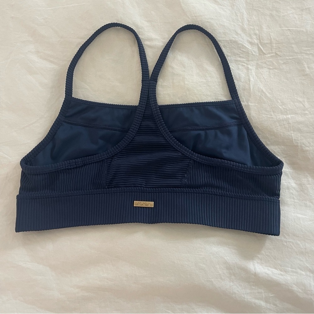 Alala Raya Rib Bra Navy - Picture 4 of 8